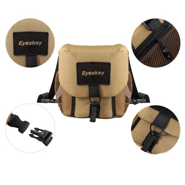 Harnais Réglable Pour Jumelles Avec Housse De Pluie - Sac étanche Pour Télémètre, Chasse, Randonnée - 8